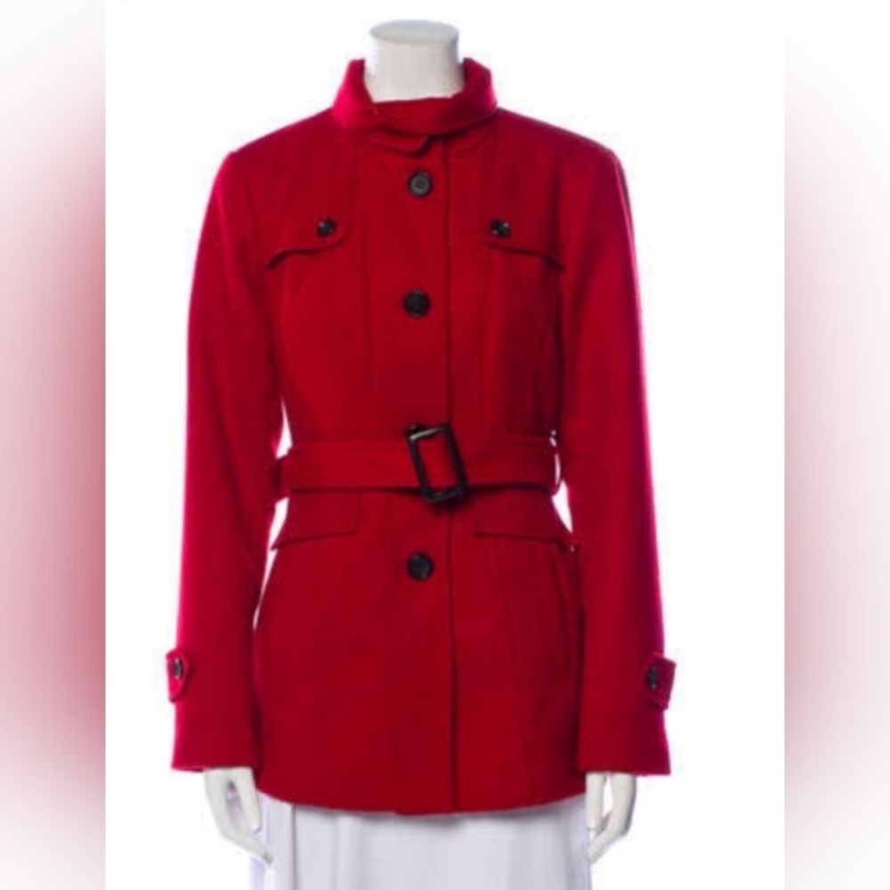 Nicole Miller Red Winter Coat!